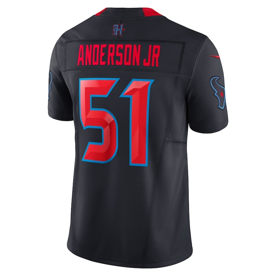 Youth Houston Texans Will Anderson Jr. Nike Navy 2nd Alternate Game Jersey - ujerseystore