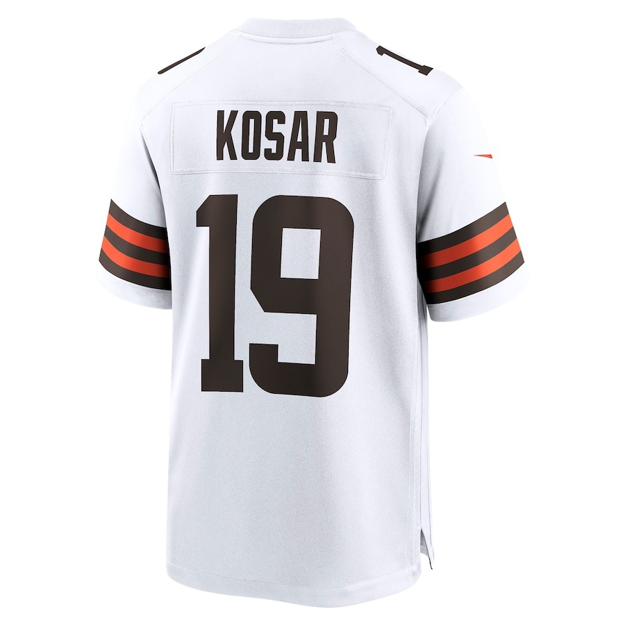 Men's Cleveland Browns Bernie Kosar Nike White Retired Player Game Jersey - ujerseystore