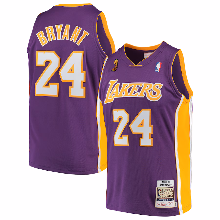 Kobe Bryant Los Angeles Lakers Mitchell & Ness 2008/09 Hardwood Classics Authentic Jersey - Purple - ujerseystore