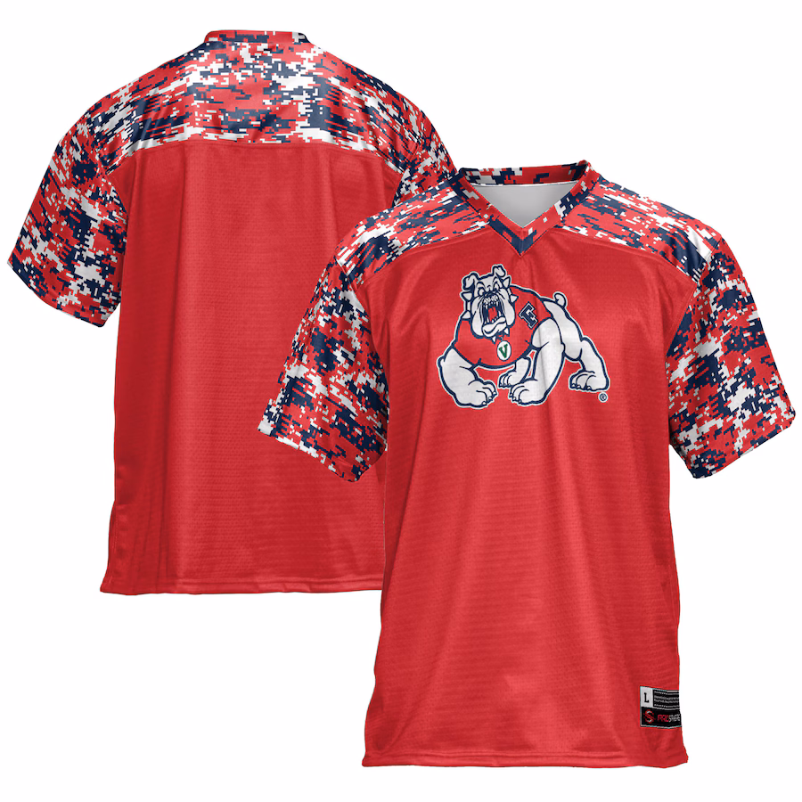 Men's GameDay Greats Blue Fresno State Bulldogs Football Jersey - ujerseystore