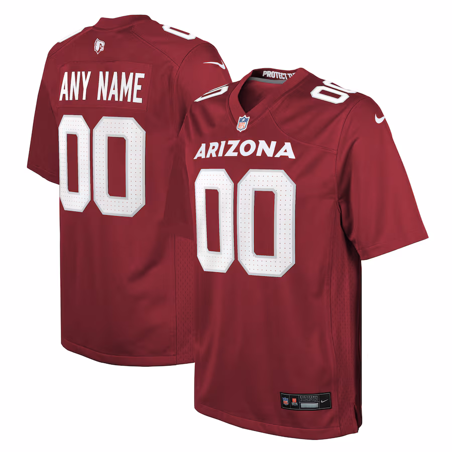Youth Arizona Cardinals  Nike Cardinal Custom Game Jersey - ujerseystore