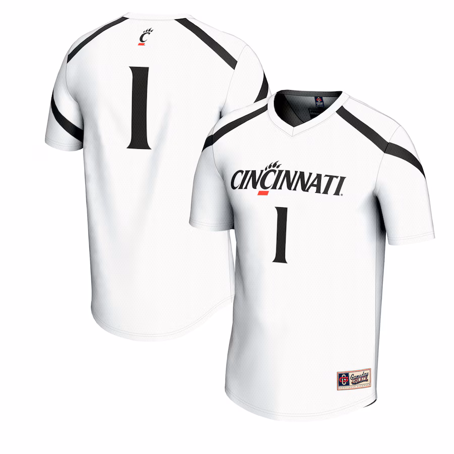 Unisex GameDay Greats  White #1 Cincinnati Bearcats Lacrosse Fashion Jersey - ujerseystore
