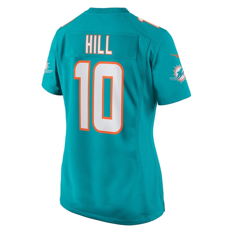 Women's Miami Dolphins Tyreek Hill Nike Aqua Player Jersey - ujerseystore