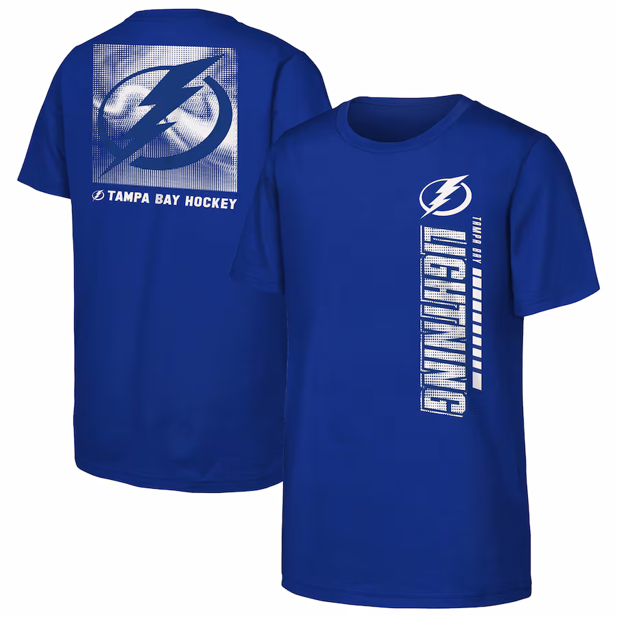 Youth Tampa Bay Lightning Blue Atmosphere T-Shirt - ujerseystore