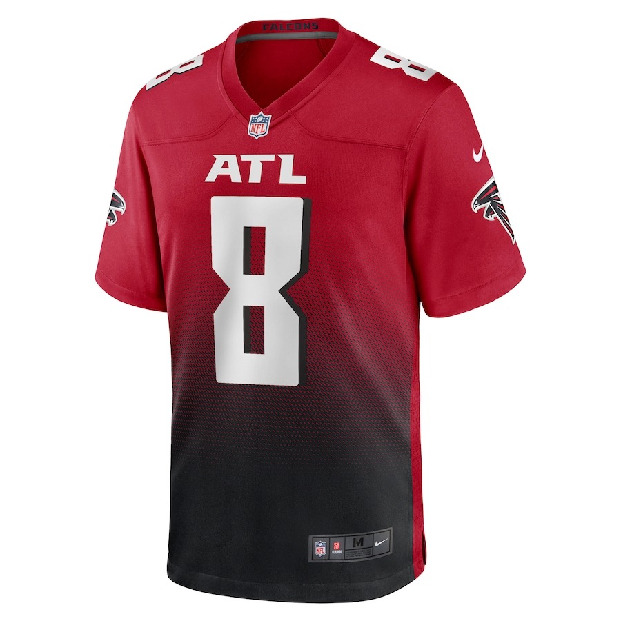 Men's Atlanta Falcons Kyle Pitts Nike Red Alternate Game Jersey - ujerseystore