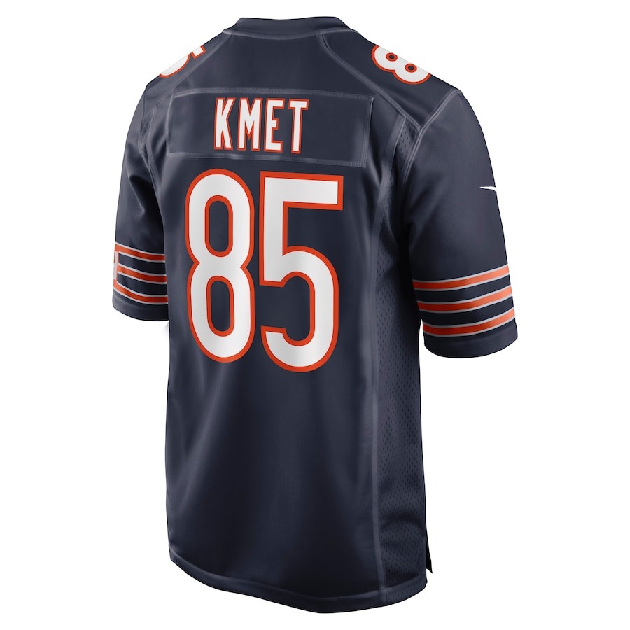 Men's Chicago Bears Cole Kmet Nike Navy Player Game Jersey - ujerseystore