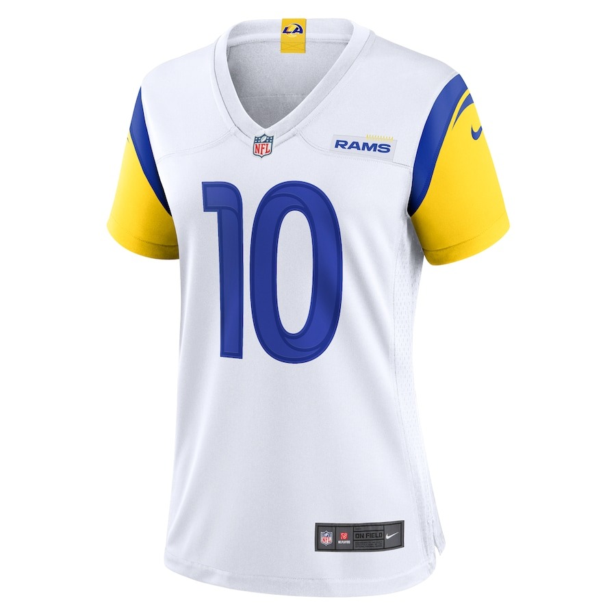 Women's Los Angeles Rams Cooper Kupp Nike White Alternate Game Jersey - ujerseystore