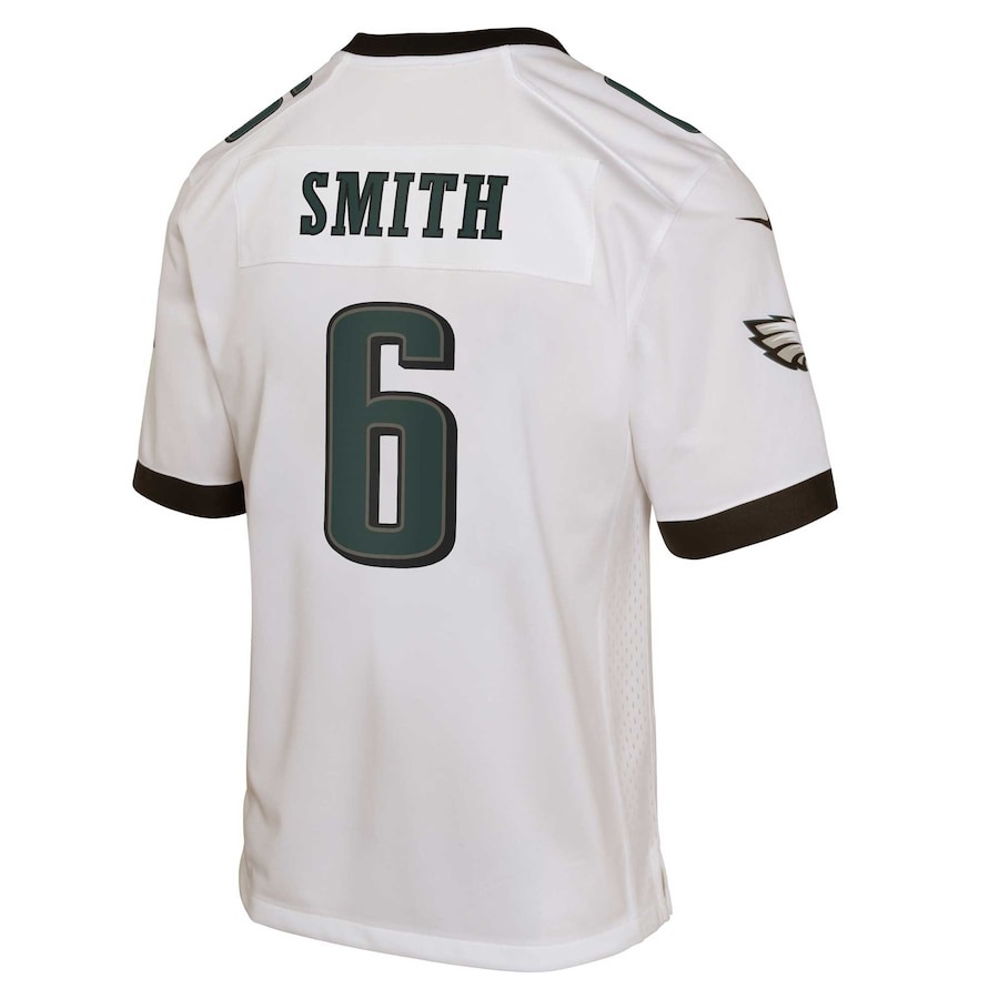 Youth Philadelphia Eagles DeVonta Smith Nike White Game Jersey - ujerseystore