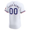 Men's Texas Rangers Nike White Home Elite Custom Jersey - ujerseystore