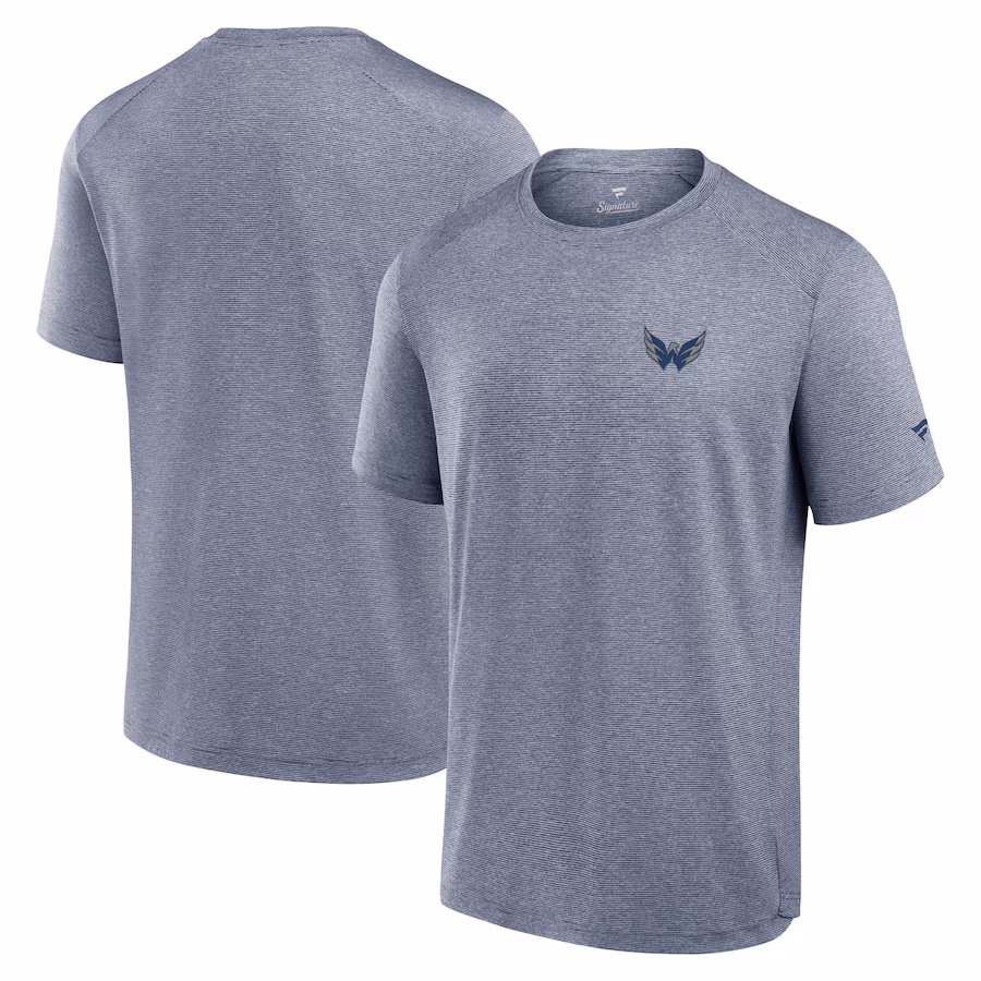 Men's Washington Capitals Fanatics Navy Front Office Tech T-Shirt - ujerseystore