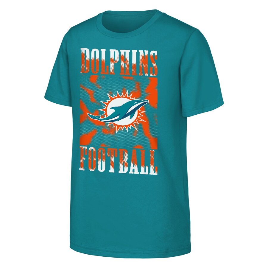 Youth Miami Dolphins  Aqua Garage Hero T-Shirt - ujerseystore