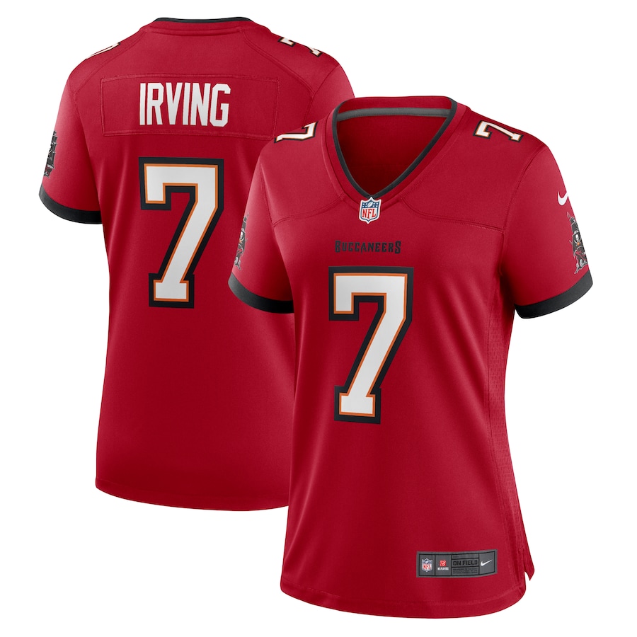 Women's Tampa Bay Buccaneers Bucky Irving Nike  Red  Game Jersey - ujerseystore