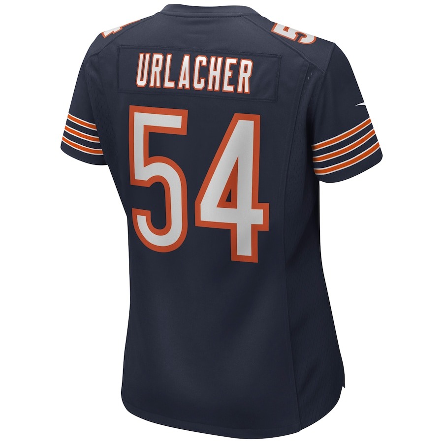 Women's Chicago Bears Brian Urlacher Nike Navy Game Retired Player Jersey - ujerseystore