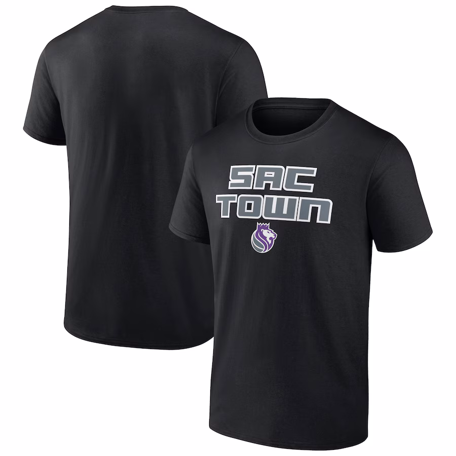 Men's Sacramento Kings Black Team Pride T-Shirt - ujerseystore