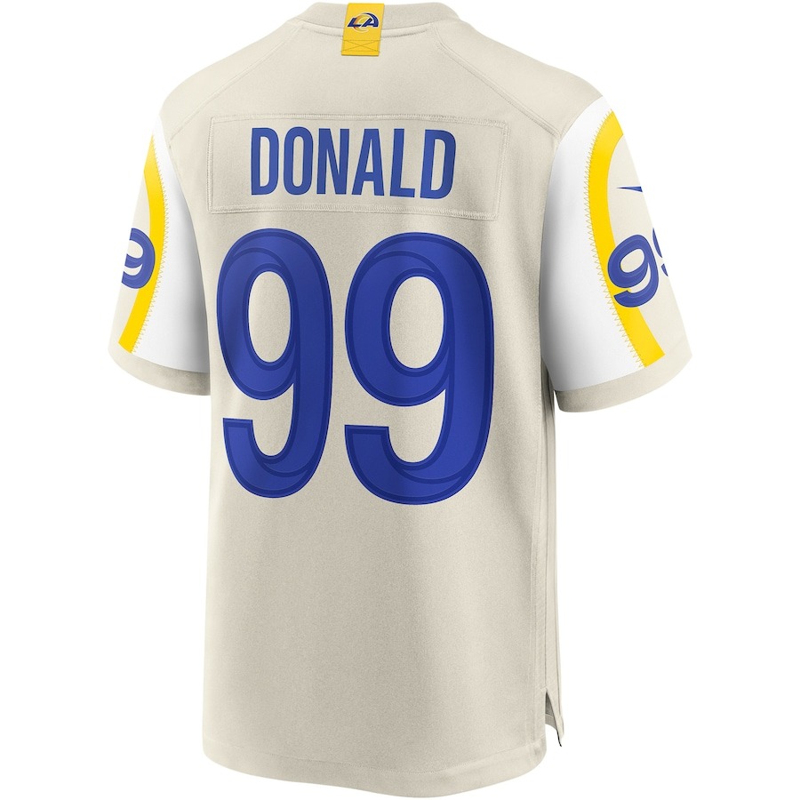 Men's Los Angeles Rams Aaron Donald Nike Bone Player Game Jersey - ujerseystore