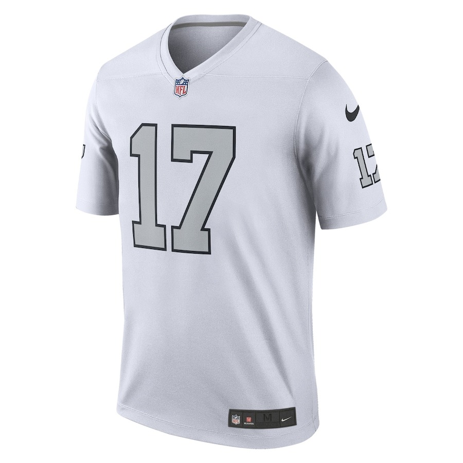 Men's Las Vegas Raiders Davante Adams Nike White Alternate Legend Jersey - ujerseystore