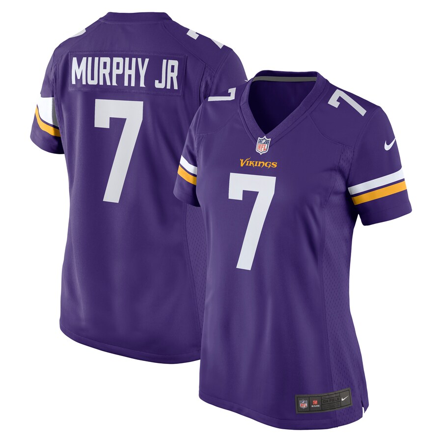 Women's Minnesota Vikings Byron Murphy Jr. Nike Purple Game Jersey - ujerseystore
