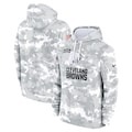 Men's Cleveland Browns Nike Arctic Camo 2024 Salute to Service Club Fleece Pullover Hoodie - ujerseystore