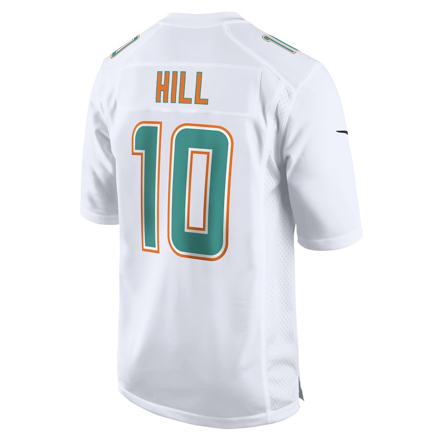 Men's Miami Dolphins Tyreek Hill Nike White Fashion Game Jersey - ujerseystore