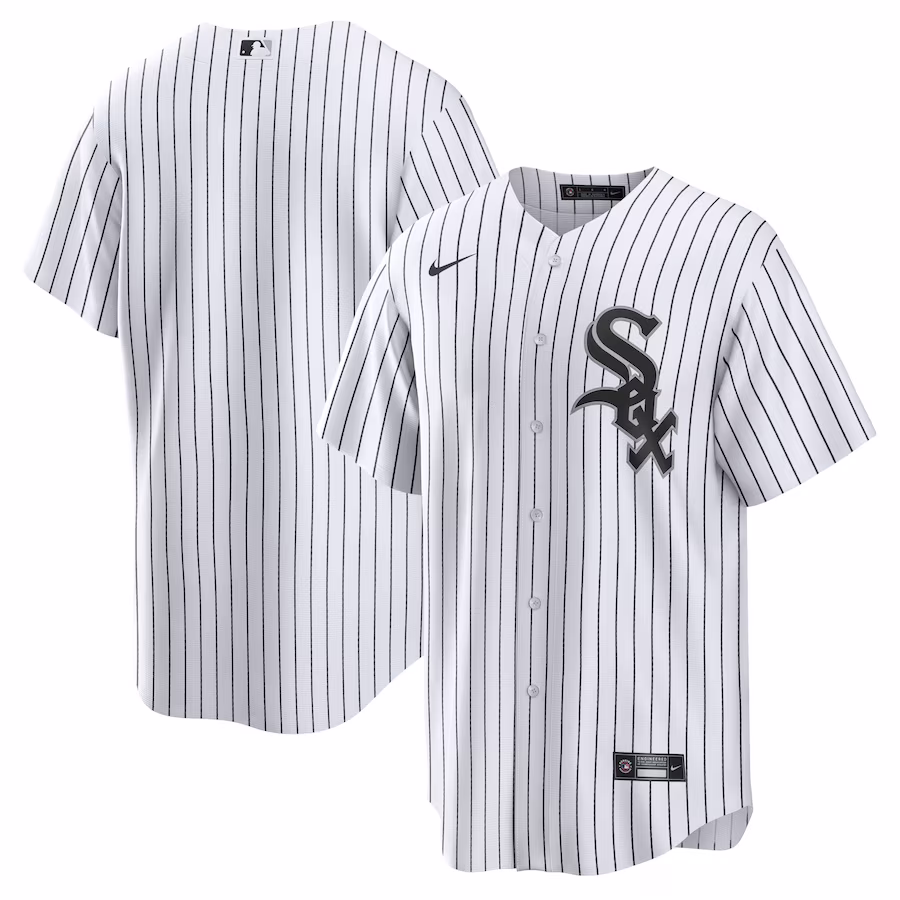 Men's Chicago White Sox Nike White Home Replica Team Jersey - ujerseystore