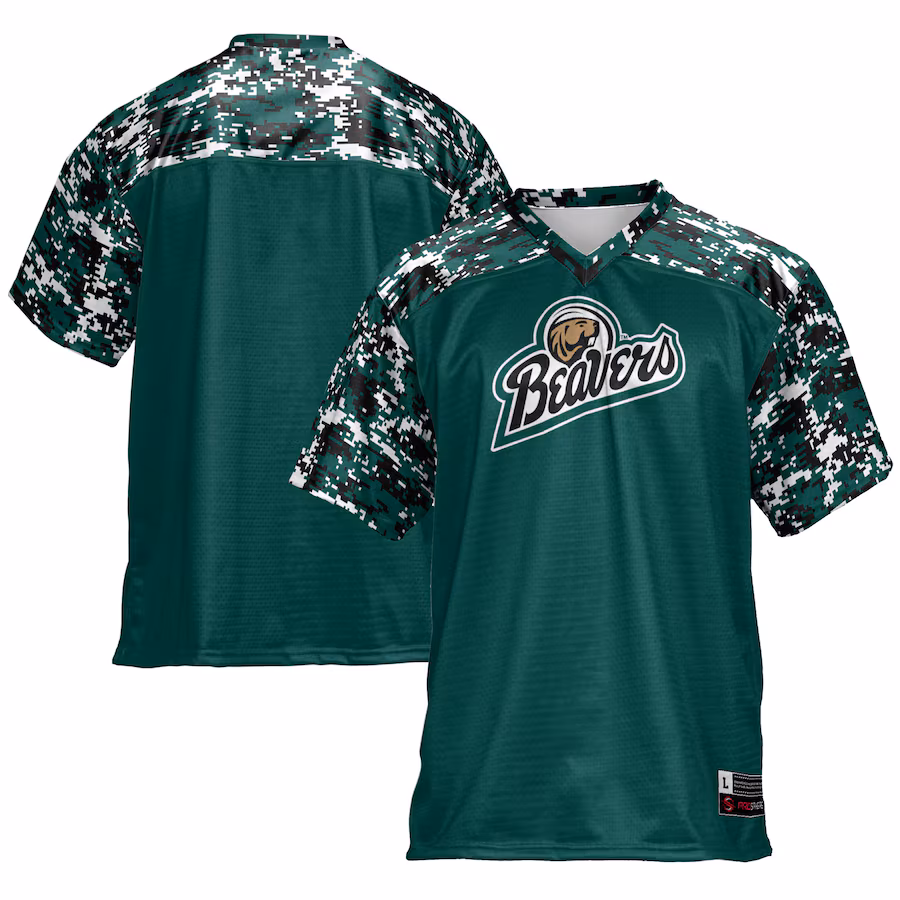 Men's GameDay Greats Green Bemidji State Beavers Football Jersey - ujerseystore
