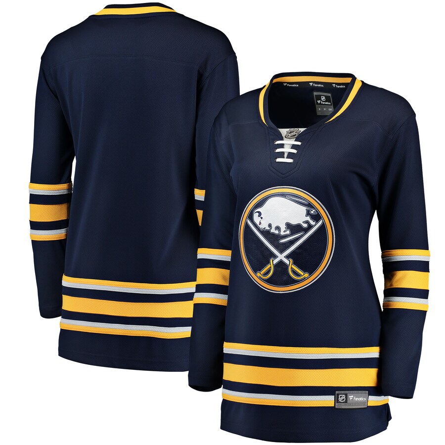 Women's Buffalo Sabres Fanatics Branded Blue Breakaway Home Jersey - ujerseystore