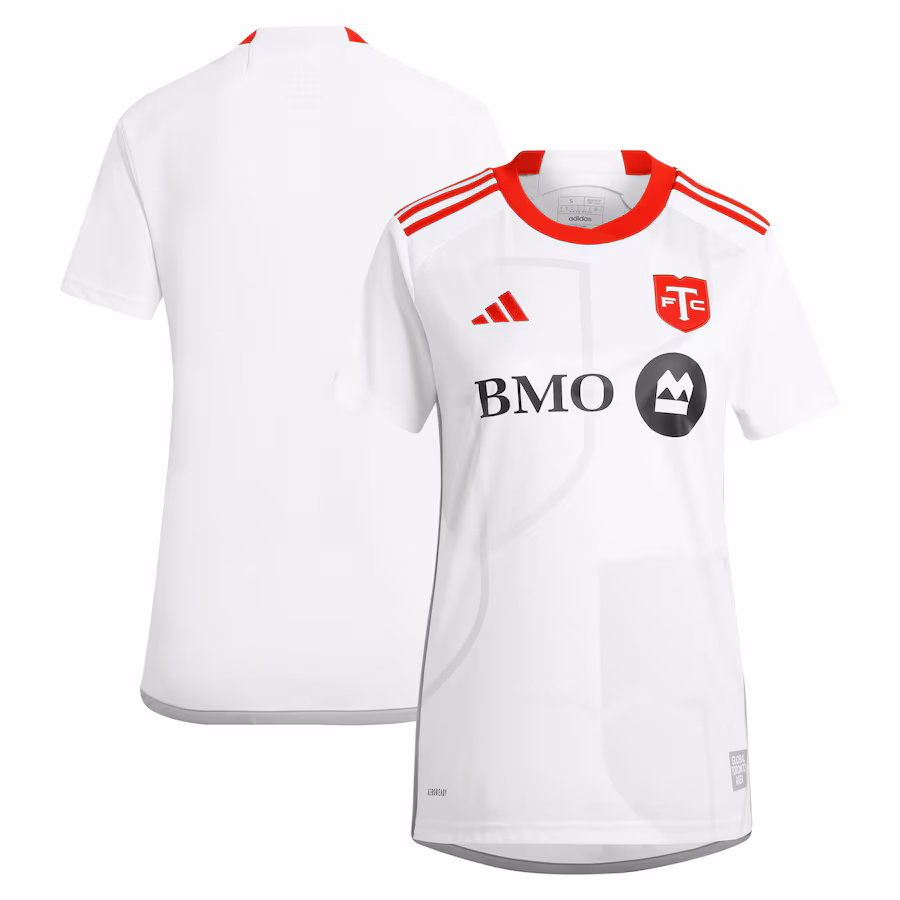 Women's Toronto FC  adidas White 2024 GTA Kit Replica Jersey - ujerseystore