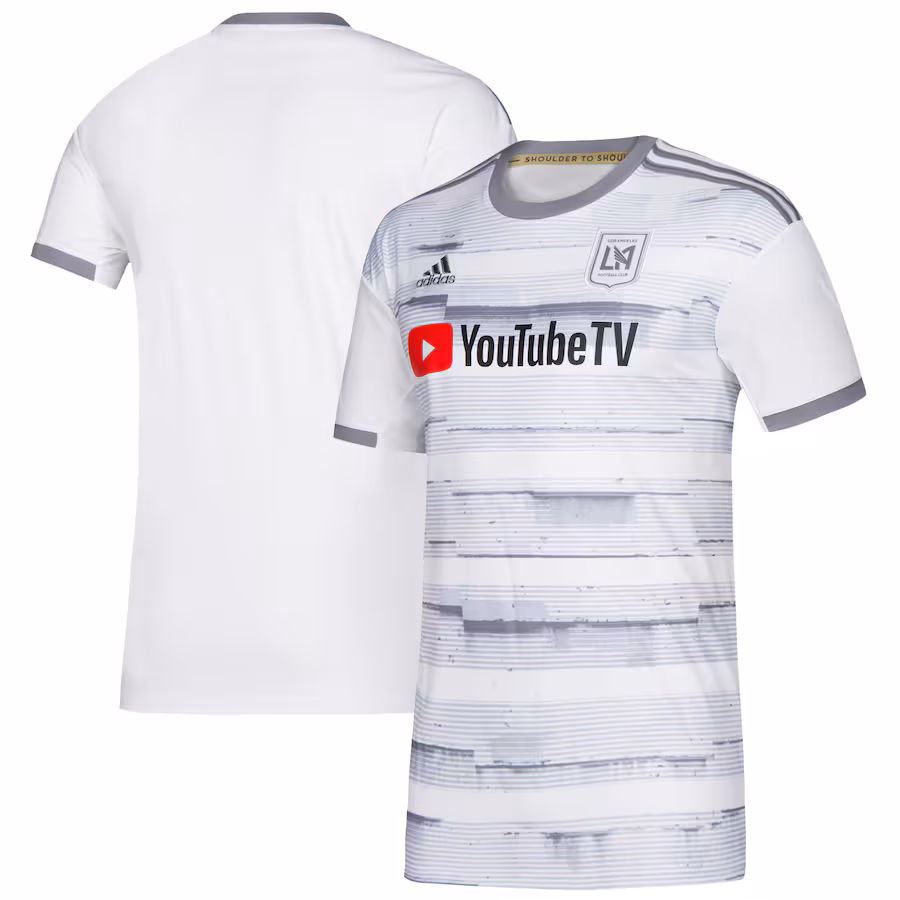 Youth LAFC adidas White 2019 Street By Street Replica Jersey - ujerseystore