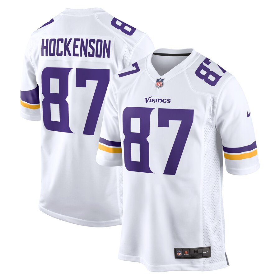 Men's Minnesota Vikings Nike White Game Player Jersey - ujerseystore