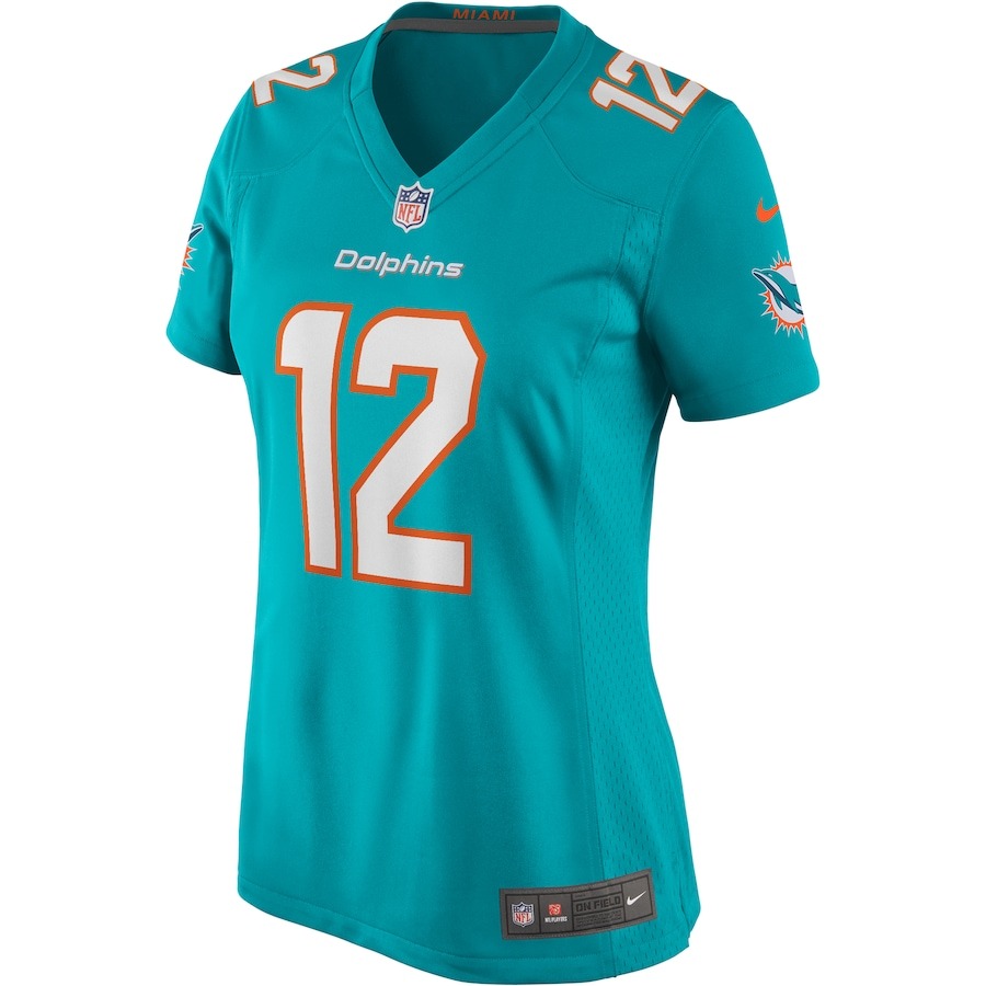 Women's Miami Dolphins Bob Griese Nike Aqua Game Retired Player Jersey - ujerseystore