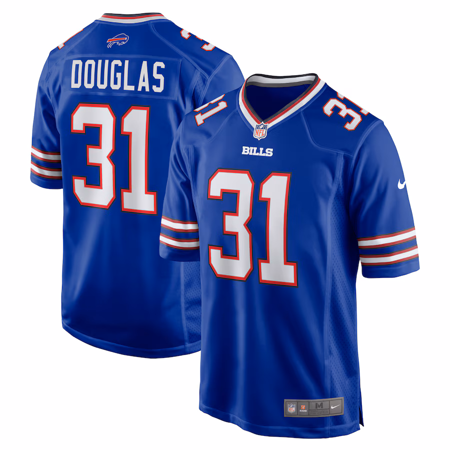 Men's Buffalo Bills Rasul Douglas Nike  Royal  Game Jersey - ujerseystore