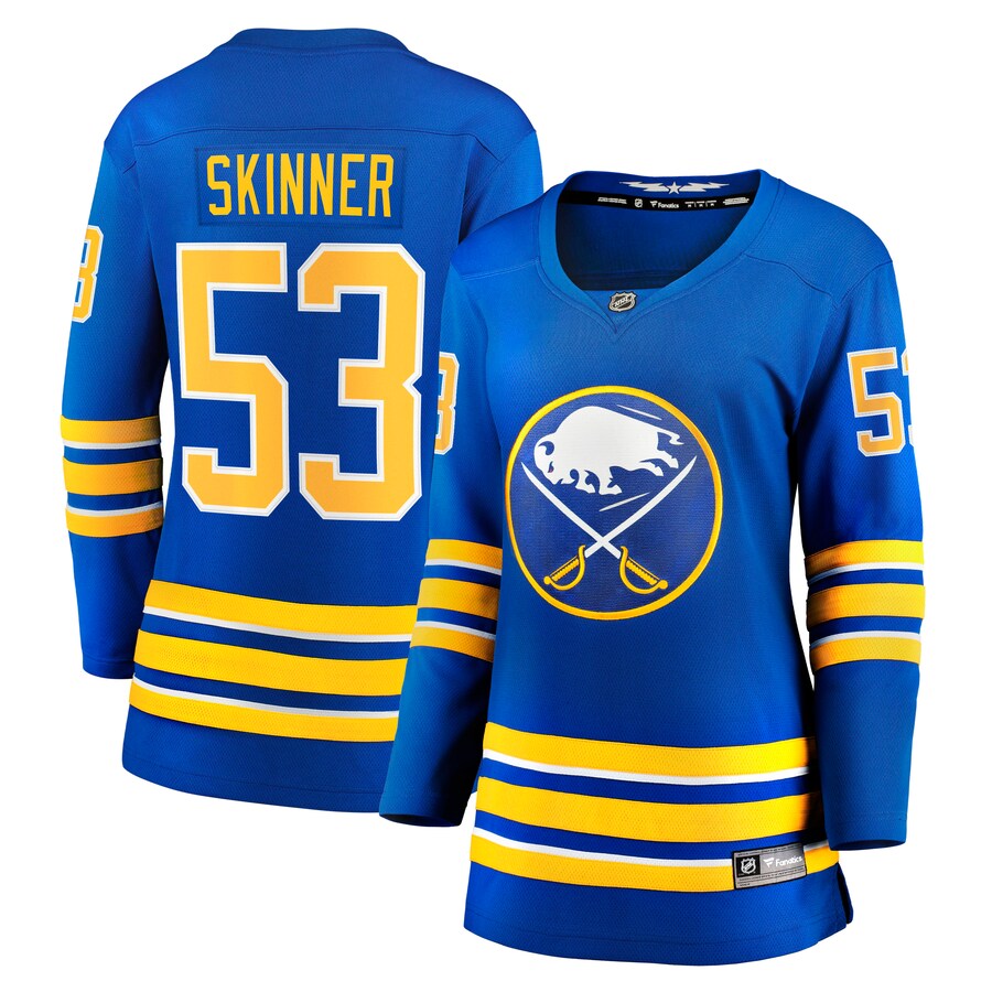 Women's Buffalo Sabres Jeff Skinner Fanatics Branded Royal Home Breakaway Jersey - ujerseystore
