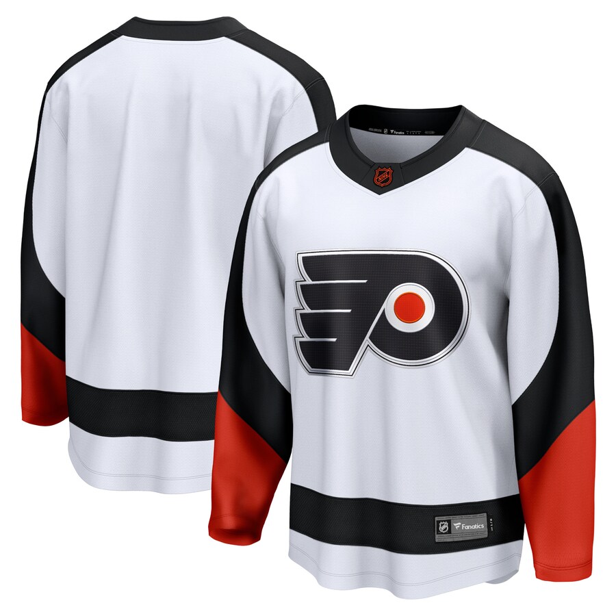 Men's Philadelphia Flyers Fanatics Branded White Special Edition 2.0 Breakaway Blank Jersey - ujerseystore