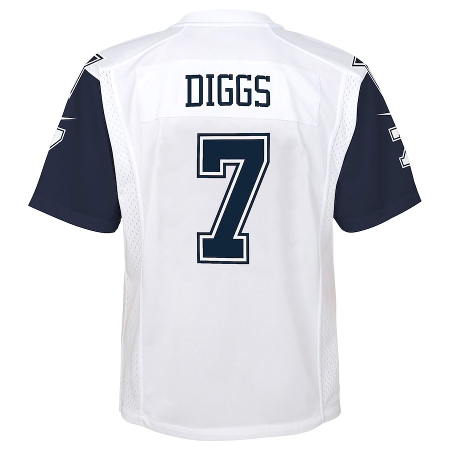 Youth Dallas Cowboys Trevon Diggs Nike White Alternate Game Jersey - ujerseystore