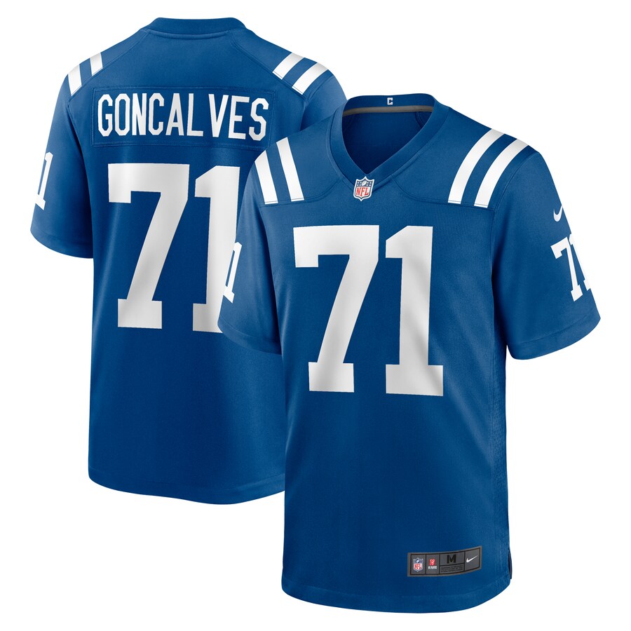 Men's Indianapolis Colts Matt Goncalves Nike  Royal Game Jersey - ujerseystore