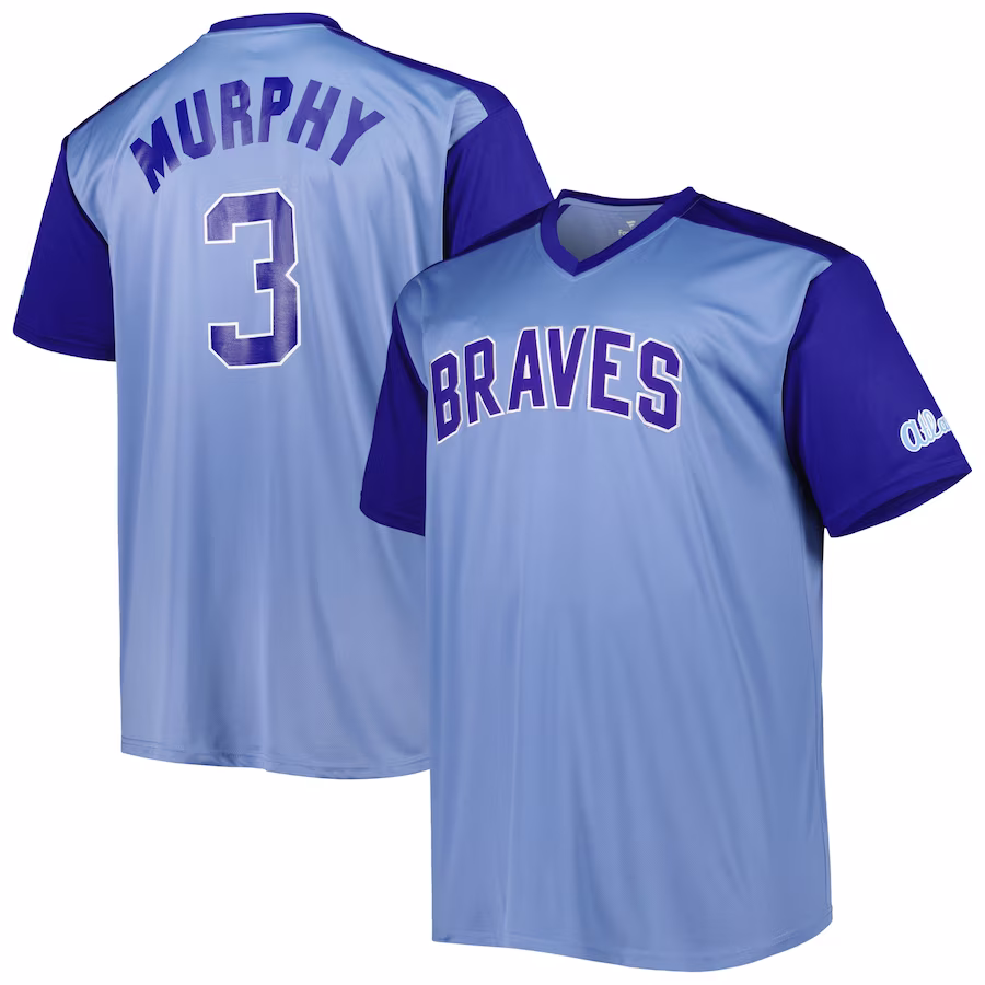 Men's Atlanta Braves Dale Murphy Blue/Royal Cooperstown Collection Replica Player Jersey - ujerseystore