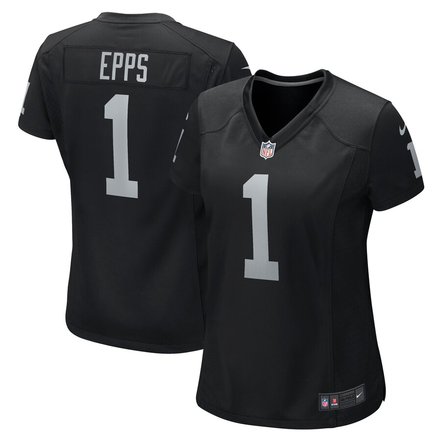 Women's Las Vegas Raiders Marcus Epps Nike Black Game Player Jersey - ujerseystore