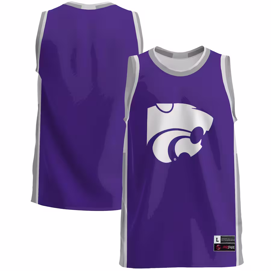 Kansas State Wildcats GameDay Greats  Lightweight Basketball Jersey - Purple - ujerseystore