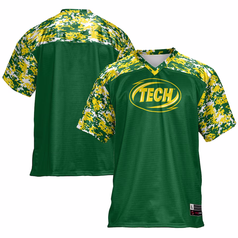 Arkansas Tech GameDay Greats Football Jersey - Green - ujerseystore