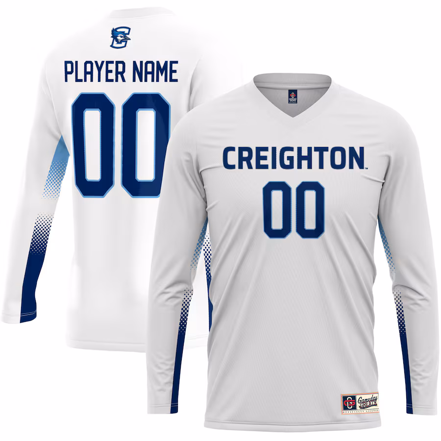 Creighton Bluejays GameDay Greats Unisex NIL Lightweight Volleyball Jersey - White - ujerseystore