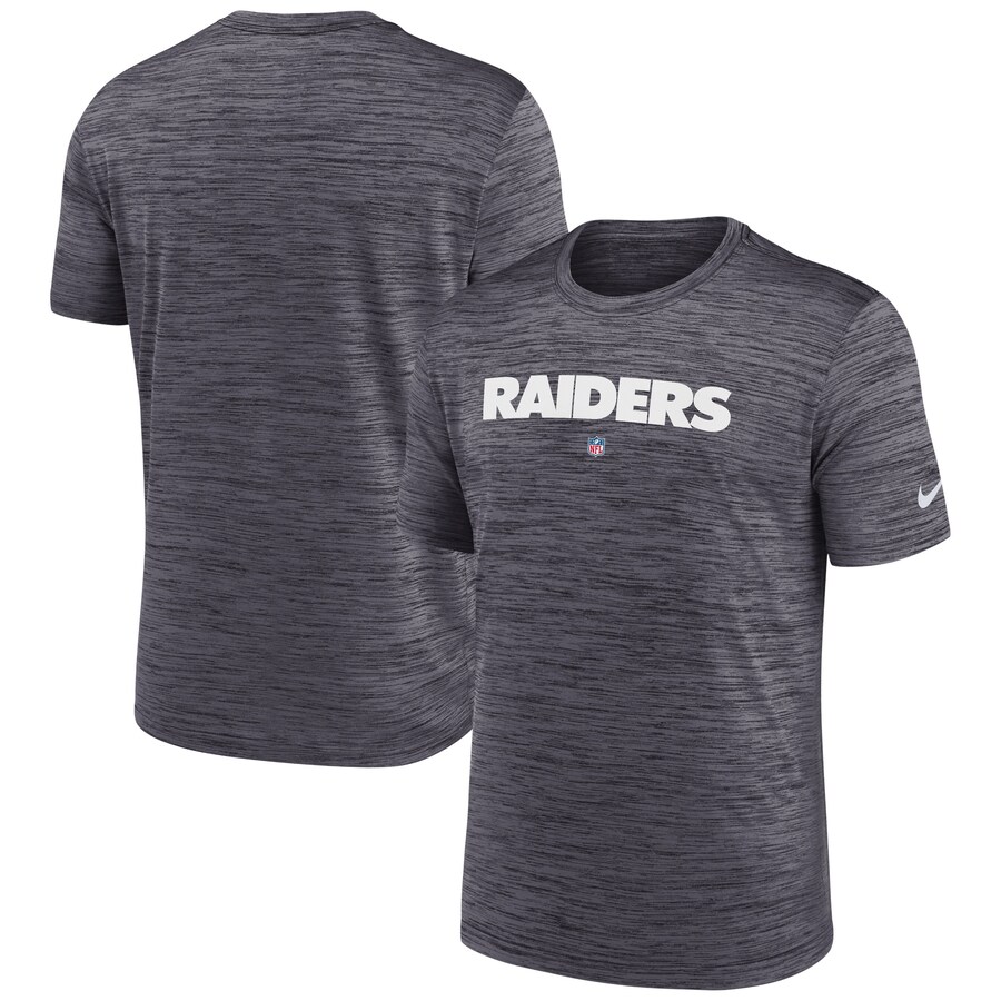 Men's Las Vegas Raiders Nike Black Velocity Performance T-Shirt - ujerseystore