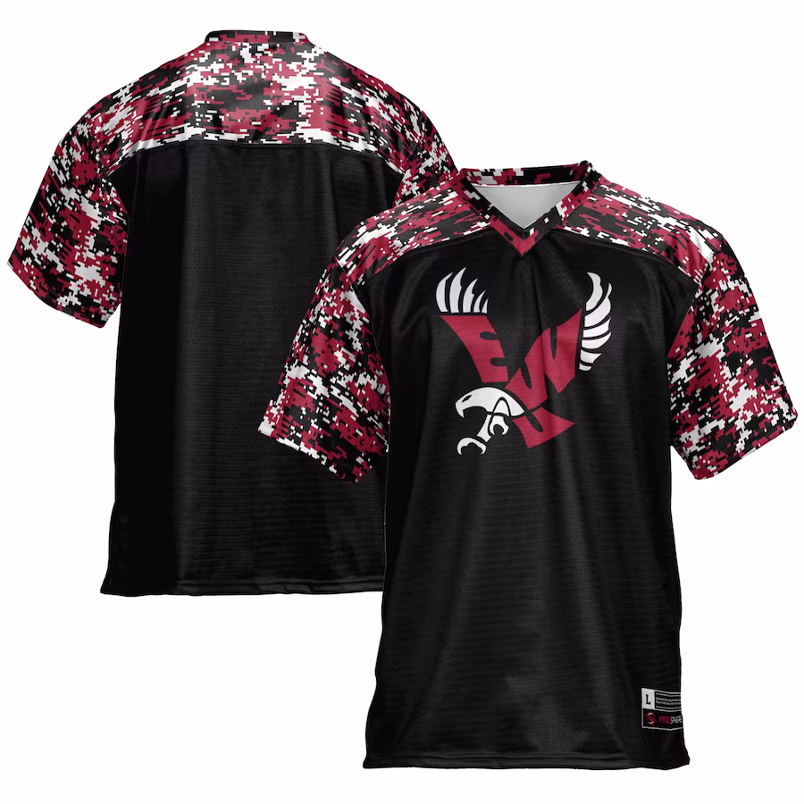 Eastern Washington Eagles GameDay Greats Football Jersey - Black - ujerseystore