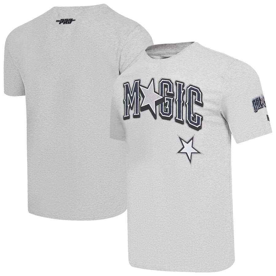 Men's Orlando Magic Pro Standard Heather Gray 2024/25 City Edition T-Shirt - ujerseystore
