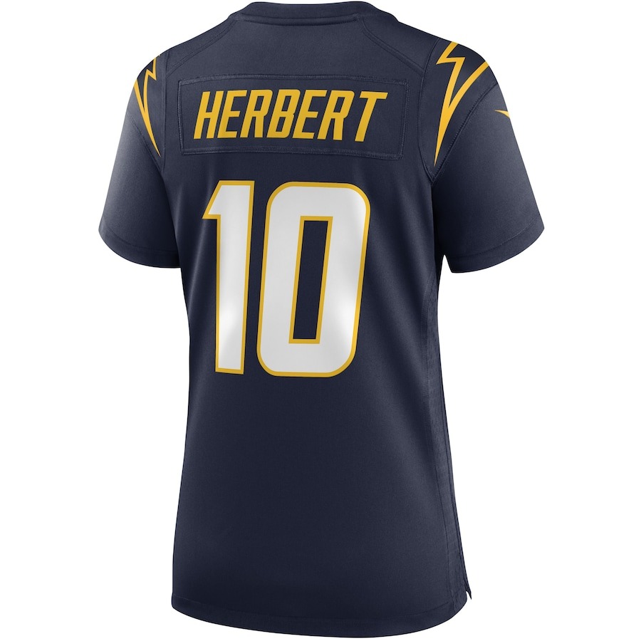 Women's Los Angeles Chargers Justin Herbert Nike Navy Alternate Game Jersey - ujerseystore