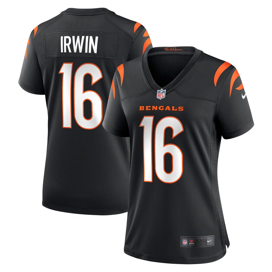 Women's Cincinnati Bengals Trenton Irwin Nike Black Game Player Jersey - ujerseystore