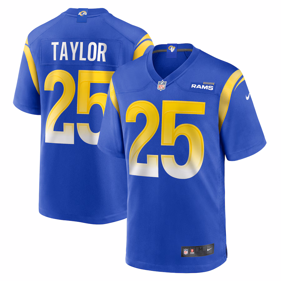Men's Los Angeles Rams Jason Taylor Nike  Royal Team Game Jersey - ujerseystore