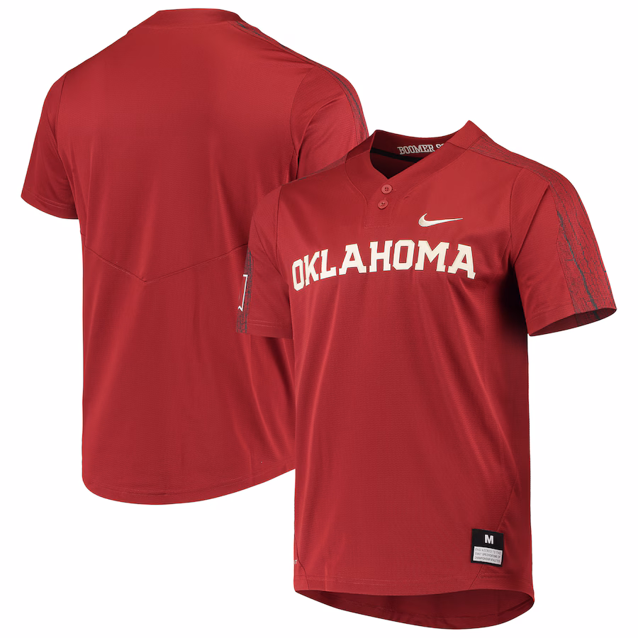 Unisex Nike Crimson Oklahoma Sooners Replica Softball Jersey - ujerseystore