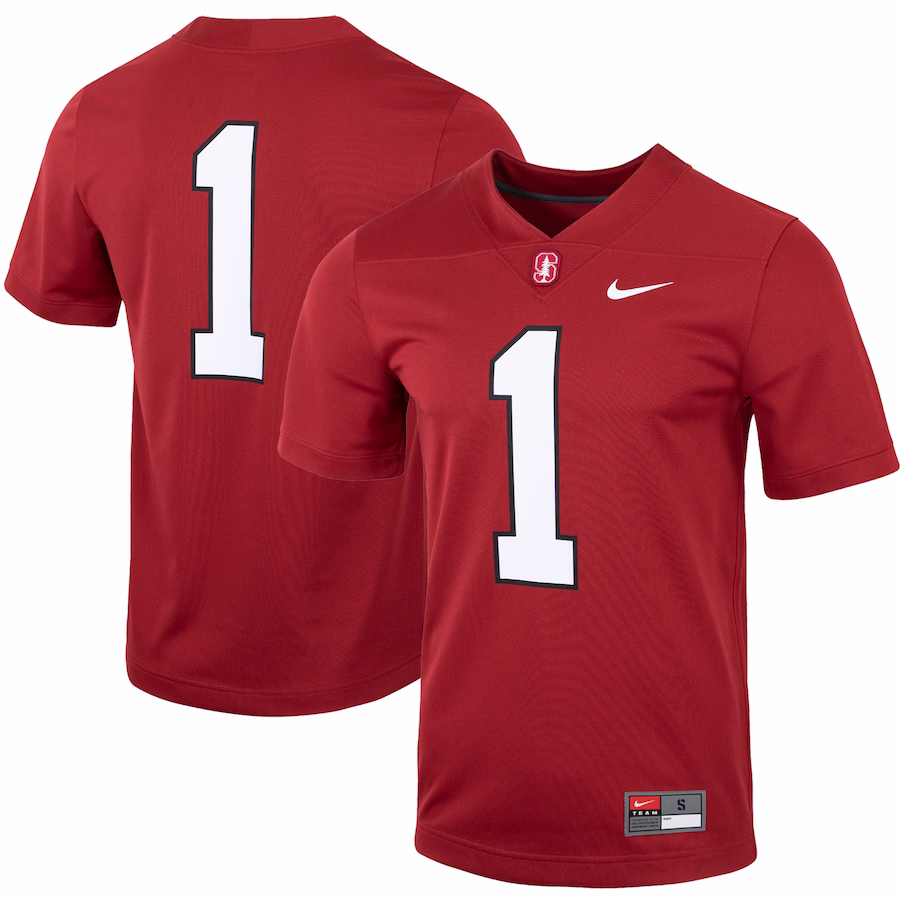 #1 Stanford Cardinal Nike Untouchable Football Jersey - Cardinal - ujerseystore