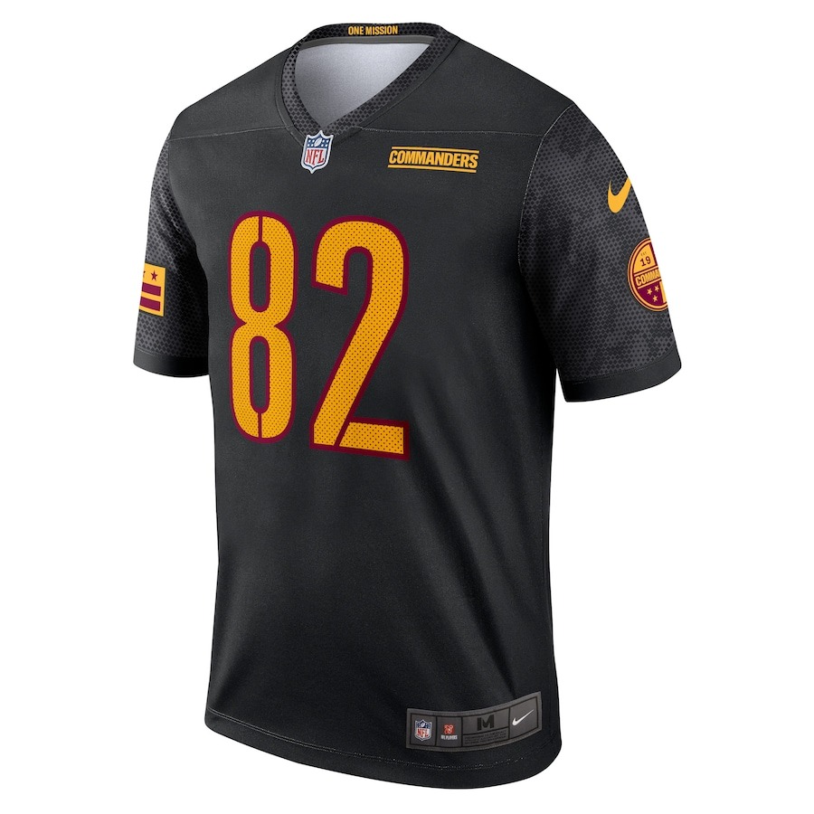 Men's Washington Commanders Logan Thomas Nike Black Alternate Legend Jersey - ujerseystore