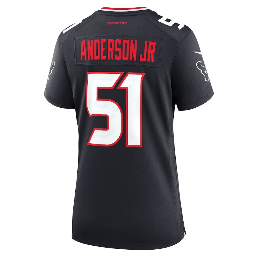 Women's Houston Texans Will Anderson Jr. Nike Navy Game Jersey - ujerseystore
